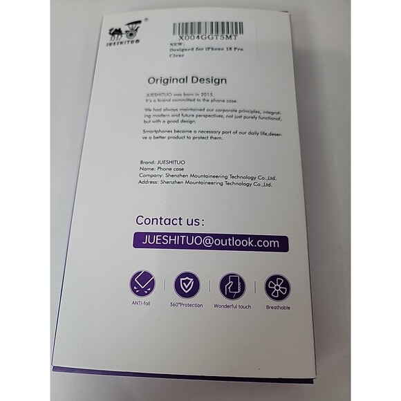 Jueshiruo Iphone 16 Pro Clear Two Screen Shields - Picture 6 of 8